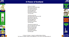 Desktop Screenshot of flowerofscotland.org
